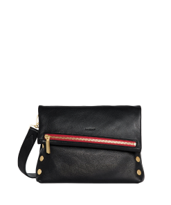 VIP | Black/Brushed Gold Red Zip | Med