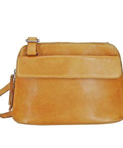 Luna Leather Crossbody Bag