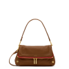 Beverly | Mahogany Pebble/Brushed Gold Red Zip | Med