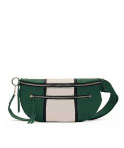 Charles Crossbody | Clubhouse Stripe/Silver | Lrg
