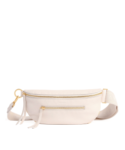 Charles Crossbody | Calla Lily White/Brushed Gold | Med