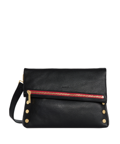 VIP | Black/Brushed Gold Red Zip | Lrg