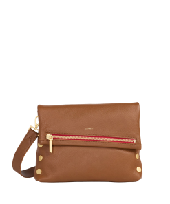 VIP | Mahogany Pebble/Brushed Gold Red Zip | Med