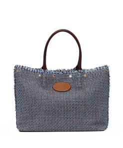 Olympia Tote | Blueberry Sorbet/Gold