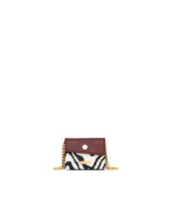 Montana Pendant | Zebra/Brushed Gold
