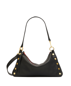 Kyle | Black/Brushed Gold Red Zip | Med