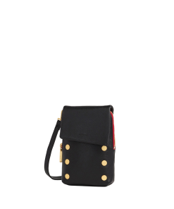 VIP Mobile | Black/Brushed Gold Red Zip | sml